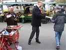 Mit der Musikhalle auf dem Hiltruper Markt