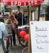 Mit Svenja Schulze und der Musikhalle auf der Marktallee