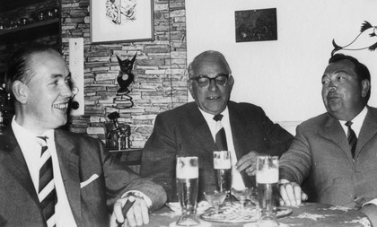 7.9.1964 v.l. Dr. Franz Tlle, Theo Harbaum, Amtsbaurat Plagemann