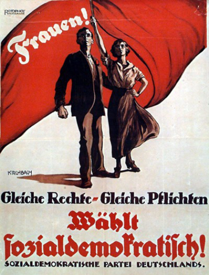 Frauen Wählt sozialdemokratisch (1919)