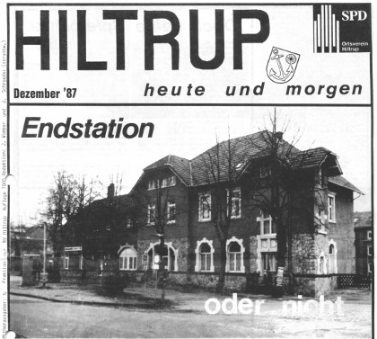 Bahnhofsgebude Hiltrup: Endstation oder nicht?