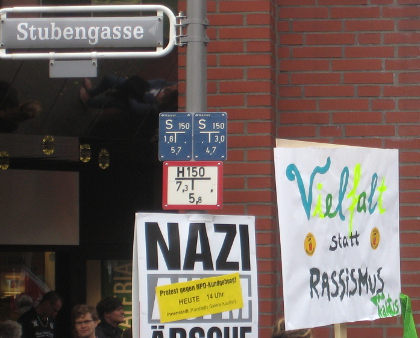 Demo gegen Rechts